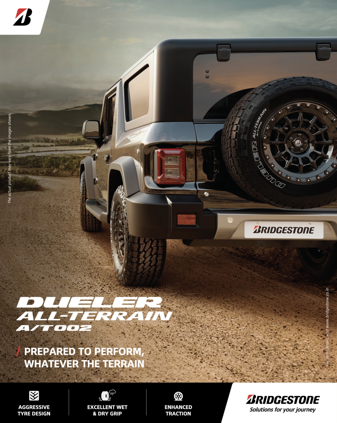 Whatever the terrain.