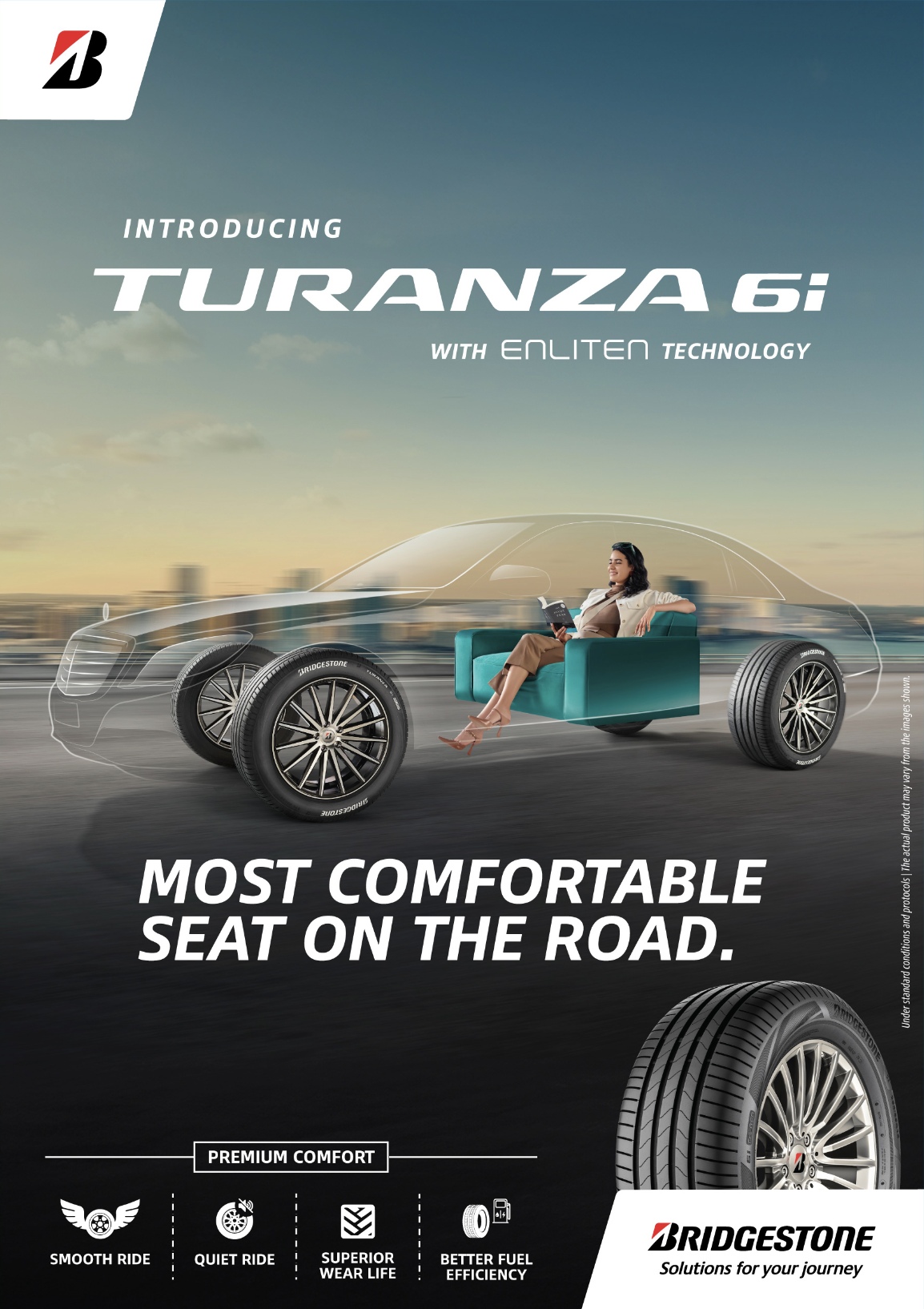 Bridgestone Turanza 6i — selected artwork, source slide 11